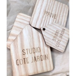 Plaques en bois personnalisables, (envoyez-nous vos demandes par mail).