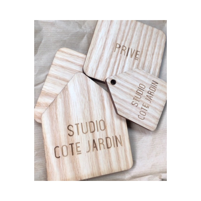 Plaques en bois personnalisables, (envoyez-nous vos demandes par mail).