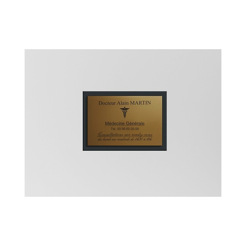Support de plaque en mélaminé gris acier (pour 1 plaque 30 x 20 cm). Support de plaque en mélaminé gris acier (pour 1 plaque 30 x 20 cm).